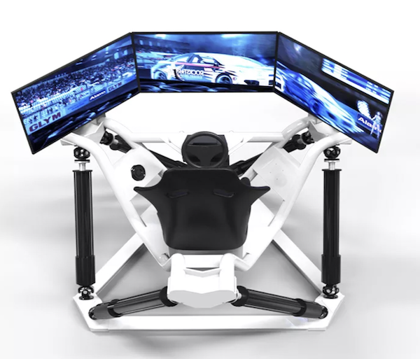 3 Screens Driving Simulator Car Racing Games Simulator