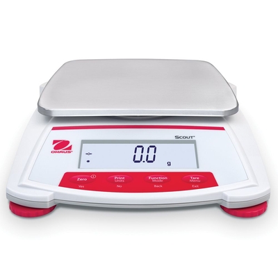OHAUS Scout® Portable Electronic Balance, SKX621, 620 g, Readability 0.1 g